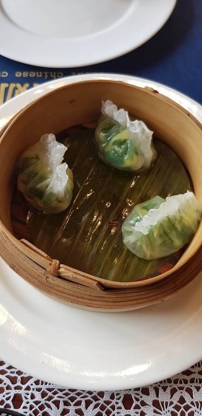 ฝั่นโก๋ใบกุ้ยฉ่ายเนื้อปู