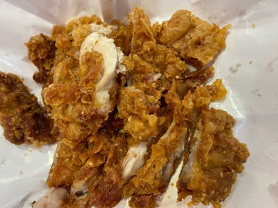 ข้าวมันไก่ทอด