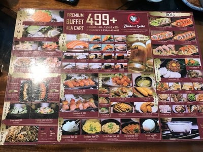 รีวิว Okami Sushi Premium Buffet A La Carte ซีคอนสแควร์ ศรีนครินทร์ -  คุ้มมากๆ ซื้อดีลมากิน