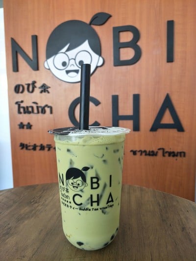 ชาเขียวนมไข่มุก