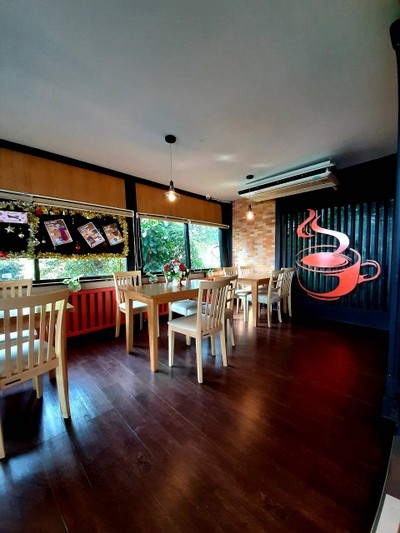 บรรยากาศร้านกาแฟ