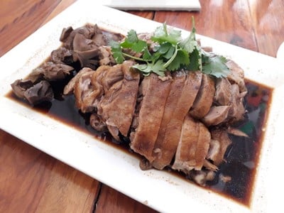 เป็ดพะโล้+เครื่องใน