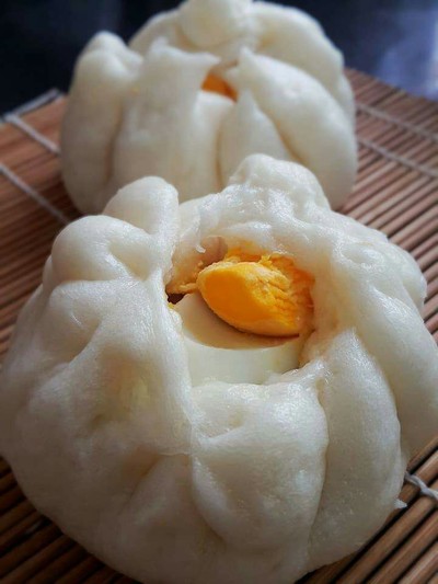 ซาลาเปาไส้หมูสับเห็ดหอม