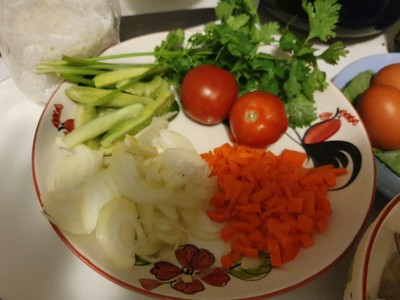 วิธีทำ ข้าวผัดกุ้ง