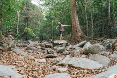 บรรยากาศ น้ำตกชันตาเถร