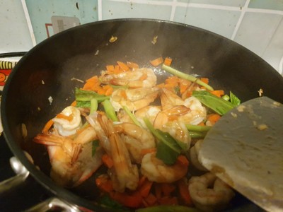 วิธีทำ ข้าวผัดกุ้ง