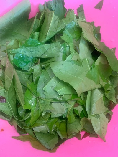 วิธีทำ ผักเหลียงผัดไข่