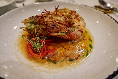 Fried River Prawn