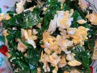 วิธีทำ ผักเหลียงผัดไข่