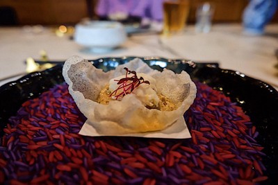 Creamy Crab X Rice cracker