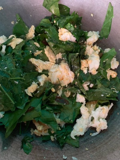 วิธีทำ ผักเหลียงผัดไข่