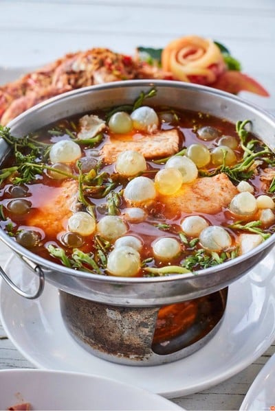 เมนูของร้าน The Sea Garden อ่างศิลา อ่างศิลา