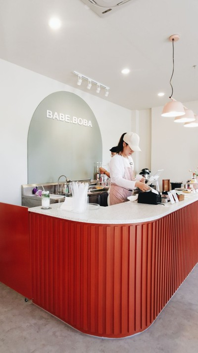 บรรยากาศ babe.coffeeandbakegoods เพชรเกษม-บางเเค