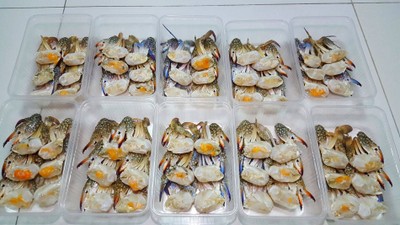 ปูม้าดอง กล่อง