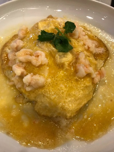 ข้าวไข่ข้นกุ้ง