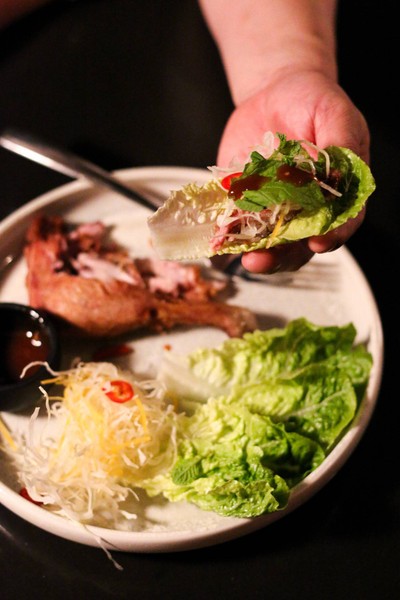 Duck Leg San Choy Bao