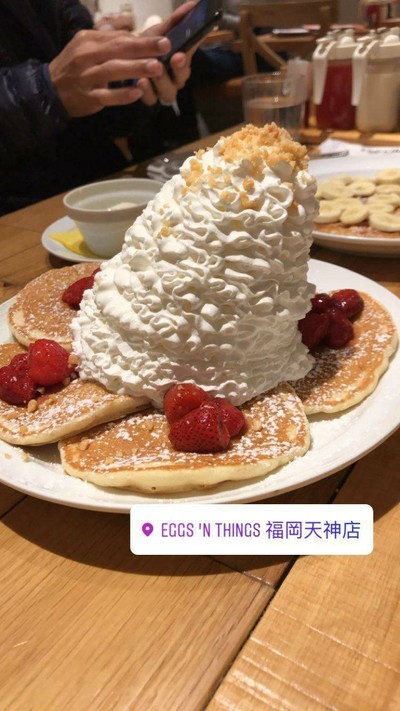 Strawberry Pancake