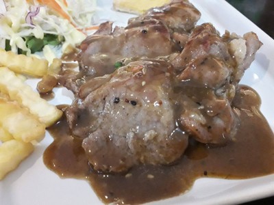 สเต็กหมู