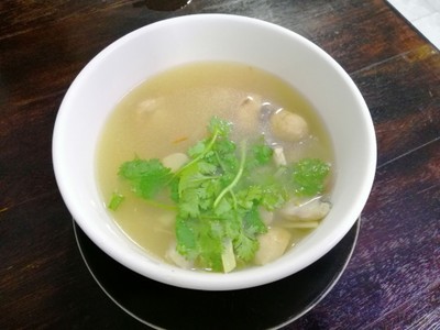 ต้มยำปลาอินทรีย์