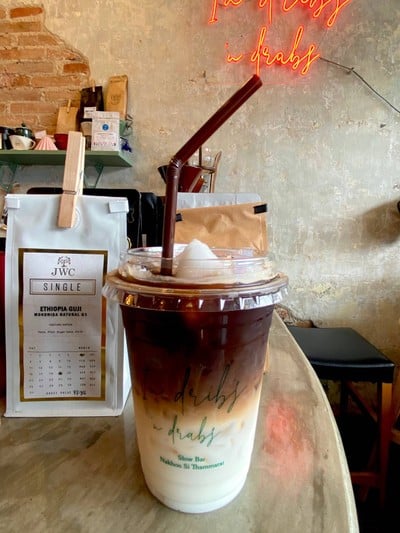 เมนูของร้าน In dribs 'n drabs slowbar
