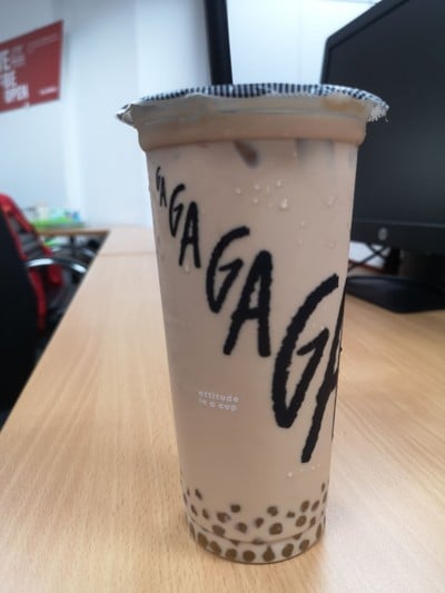 Milk Tea with Honey Drop