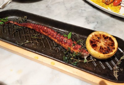 Grilled Whole Octopus Tentacle