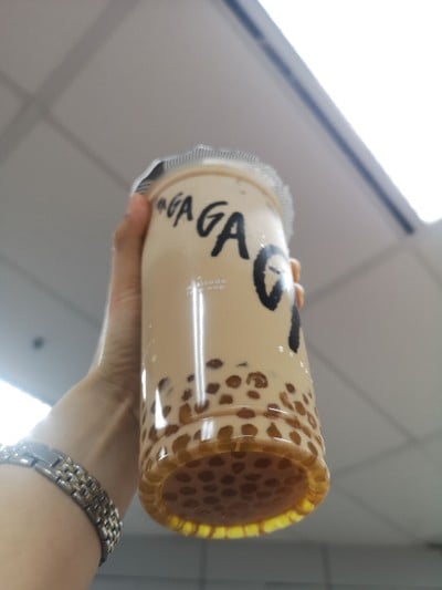 Milk Tea with Honey Drop