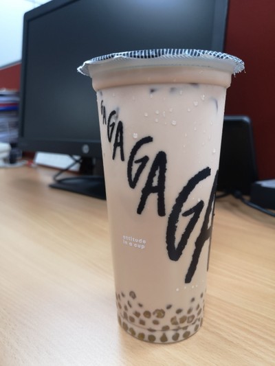 Milk Tea with Honey Drop