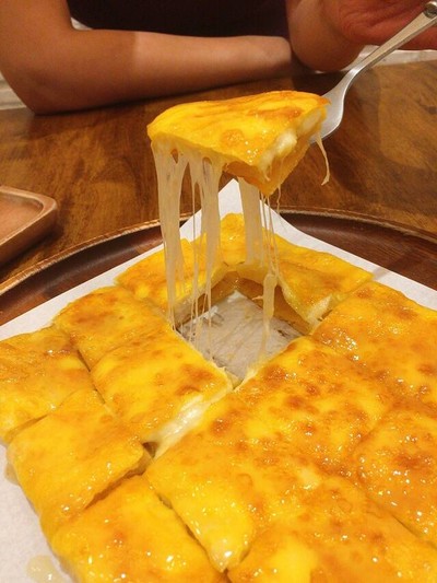 โรตีใส่ไข่ชีส