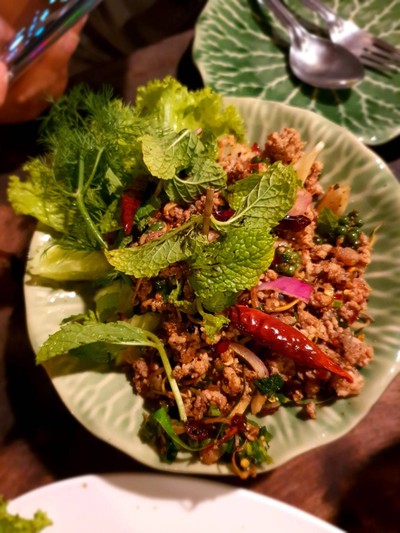 ลาบคั่วหมู