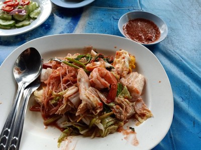 สุกี้แห้งทะเล