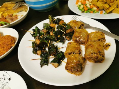 หมูย่างใบชะพลู