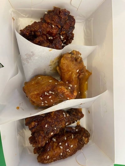 ไก่ทอด Atomic Hot / Shoyu Garlic / Sweet Orange