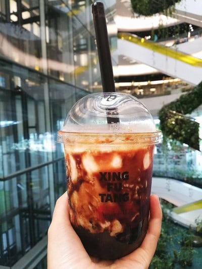 Brown Sugar Boba Milk ราคา 140 บาท