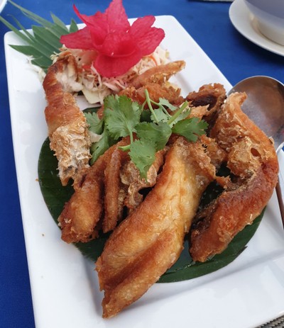 ราวท้องปลาทอดน้ำปลา