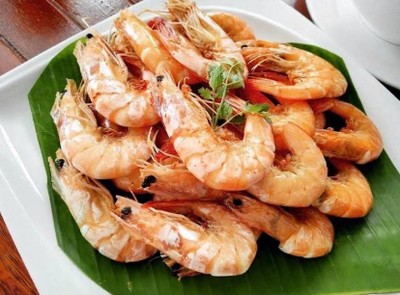 🎉NEW กุ้งแชบ๊วยอบเกลือ