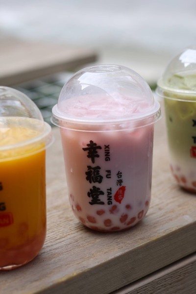 Strawberry Boba Milk