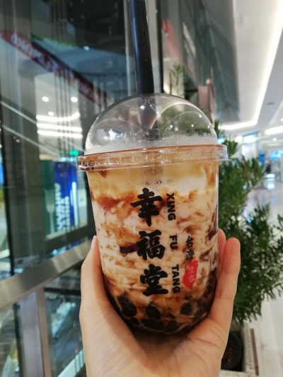 Brown Sugar Boba Milk ราคา 140 บาท