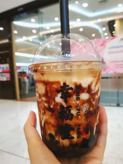 Brown Sugar Boba Milk ราคา 140 บาท