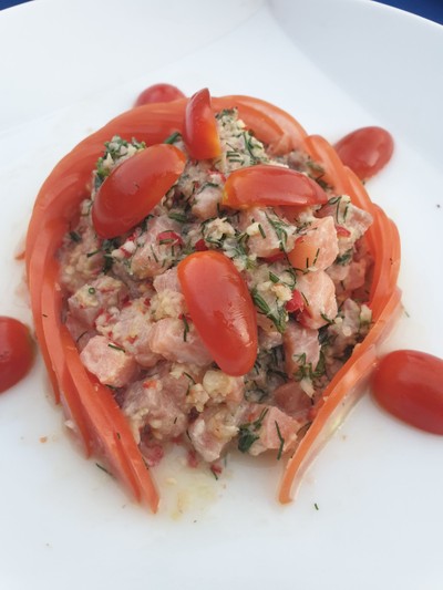 ยำแซลม่อน