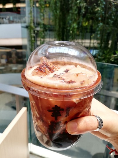 Brown Sugar Boba Milk ราคา 140 บาท