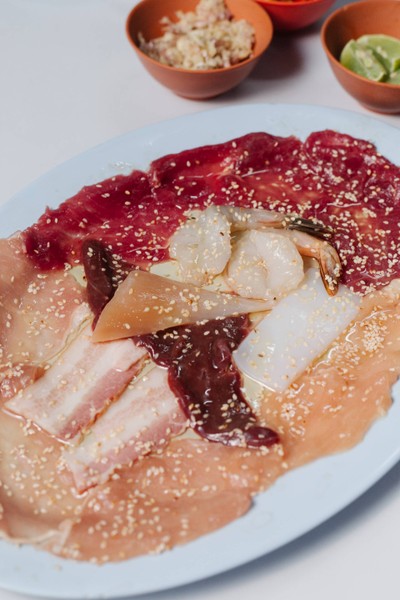 เมนูของร้าน เฉลิมนครสุกี้-หมูกระทะ