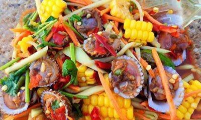 ยำหอยแครง