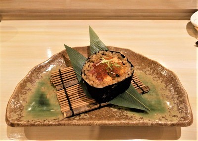 Maki zushi(Ankimo, Uni, Akami no Maguro)