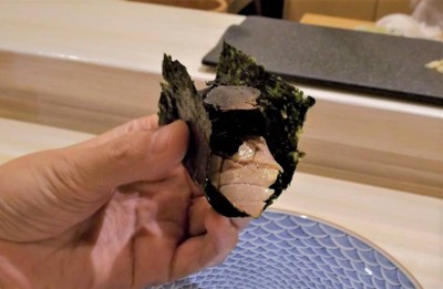 Chutoro with black truffe