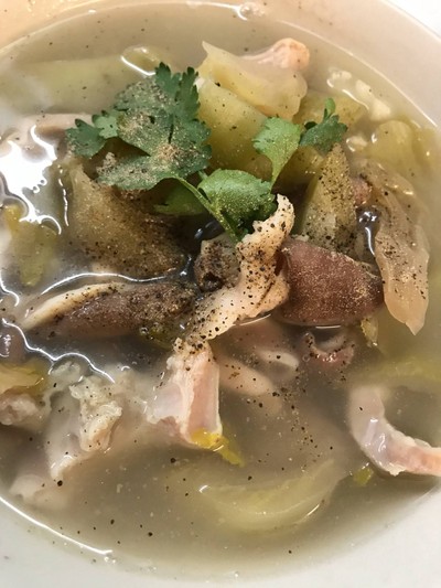 วิธีทำ กระเพาะหมูต้มเกี่ยมฉ่าย 