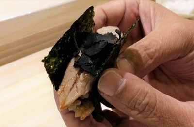 Chutoro with black truffe