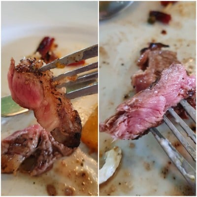 Ribeye dye-age with Grilled Vegetables