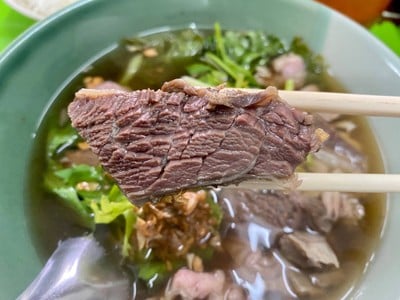 เมนูของร้าน เกาเหลาเนื้อวัวไร้เทียมทานราชวัตร