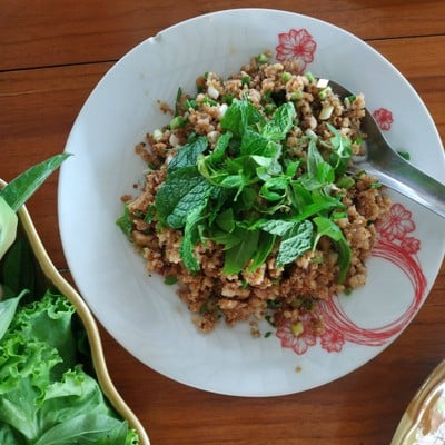 เมนูของร้าน สวนอาหารสามแสน